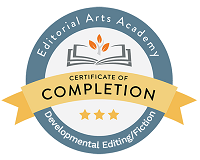 Editorial Arts Academy badge